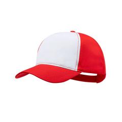 Vue Casquette Sodel de couleur rouge| Krokrodeal