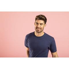 Vue T-Shirt Adulte Couleur Premium de couleur bleu| Krokrodeal
