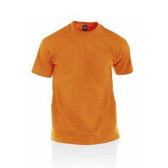 Vue T-Shirt Adulte Couleur Premium de couleur orange| Krokrodeal