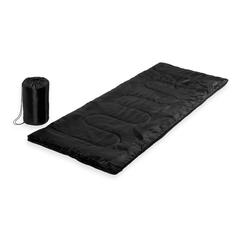Vue Sac couchage Calix de couleur noir| Krokrodeal