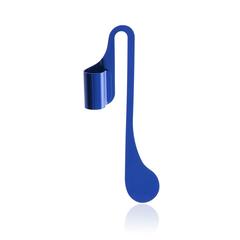 Vue Marque Pages Melby de couleur bleu| Krokrodeal