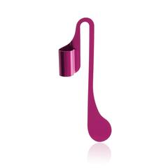 Vue Marque Pages Melby de couleur rose| Krokrodeal