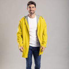 Vue Imperméable Hinbow de couleur bleu| Krokrodeal