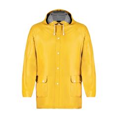 Vue Imperméable Hinbow de couleur jaune| Krokrodeal