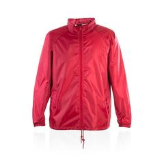 Vue Imperméable Natsu de couleur rouge| Krokrodeal