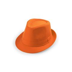 Vue Chapeau Likos de couleur orange| Krokrodeal