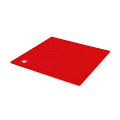 Vue Set Table Soltex de couleur rouge| Krokrodeal