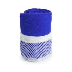 Vue Serviette Absorbante Gymnasio de couleur bleu| Krokrodeal