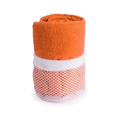 Vue Serviette Absorbante Gymnasio de couleur orange| Krokrodeal