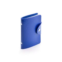 Vue Porte-Cartes Midel de couleur bleu| Krokrodeal