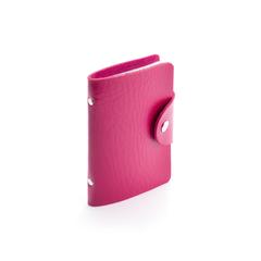 Vue Porte-Cartes Midel de couleur rose| Krokrodeal
