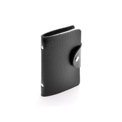 Vue Porte-Cartes Midel de couleur noir| Krokrodeal