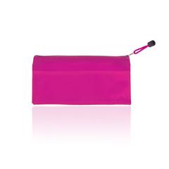 Vue Trousse Latber de couleur rose| Krokrodeal