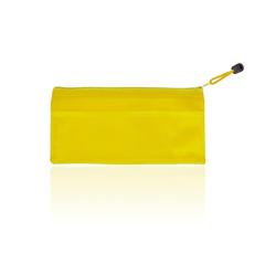 Vue Trousse Latber de couleur jaune| Krokrodeal