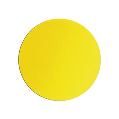 Vue Tapis Souris Exfera de couleur jaune| Krokrodeal
