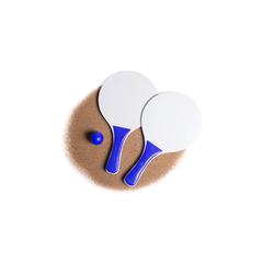 Vue générale Raquette Plage Cupsol | Krokrodeal