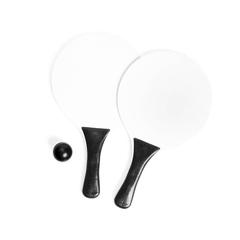 Vue Raquette Plage Cupsol de couleur noir| Krokrodeal