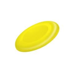 Vue Frisbee Girox de couleur jaune| Krokrodeal