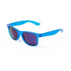 Vue Lunettes de Soleil Nival de couleur bleu| Krokrodeal