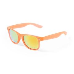 Vue Lunettes de Soleil Nival de couleur orange| Krokrodeal