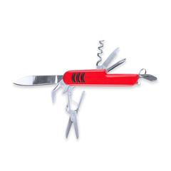 Vue Canif Multi-Usages Shakon de couleur rouge| Krokrodeal