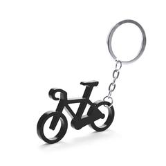 Vue Porte-Clés Ciclex de couleur noir| Krokrodeal