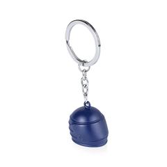 Vue Porte-Clés Nazir de couleur bleu| Krokrodeal
