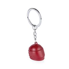 Vue Porte-Clés Nazir de couleur rouge| Krokrodeal