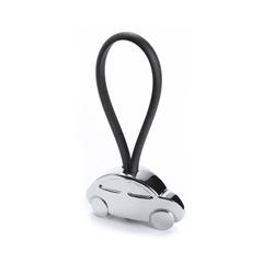 Vue Porte-Clés Rizet de couleur noir| Krokrodeal