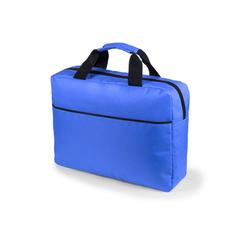 Vue Porte-Documents Hirkop de couleur bleu| Krokrodeal
