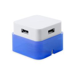 Vue Port USB Dix de couleur bleu| Krokrodeal