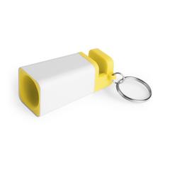 Vue Haut-Parleurs Porte-Clés Holys de couleur jaune| Krokrodeal