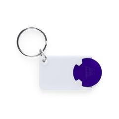 Vue Porte-Clés Monnaie Zabax de couleur bleu| Krokrodeal