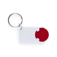 Vue Porte-Clés Monnaie Zabax de couleur rouge| Krokrodeal