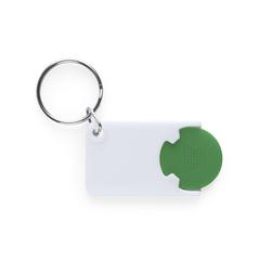 Vue Porte-Clés Monnaie Zabax de couleur vert| Krokrodeal