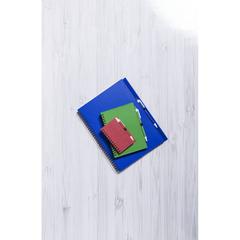 Vue Cahier Pilaf de couleur bleu| Krokrodeal