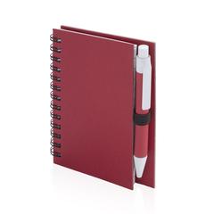 Vue Cahier Pilaf de couleur rouge| Krokrodeal