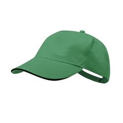 Vue Casquette Kisse de couleur vert| Krokrodeal