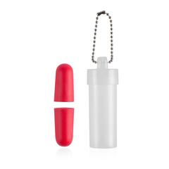 Vue Bouchons Antibruit Panoss de couleur rouge| Krokrodeal
