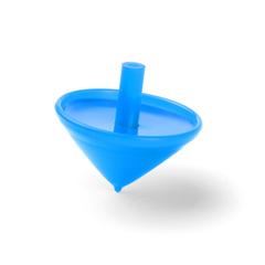 Vue Toupie Buddy de couleur bleu| Krokrodeal