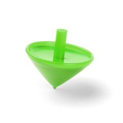 Vue Toupie Buddy de couleur vert| Krokrodeal