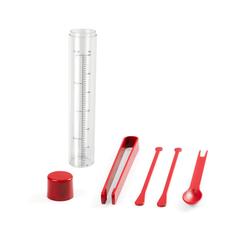Vue Set Cocktail Kaipir de couleur rouge| Krokrodeal