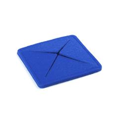 Vue Sous-Verre Tanzak de couleur bleu| Krokrodeal