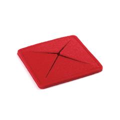 Vue Sous-Verre Tanzak de couleur rouge| Krokrodeal