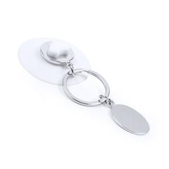 Vue Porte-Clés Monnaie Coltax de couleur blanc| Krokrodeal