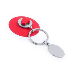 Vue Porte-Clés Monnaie Coltax de couleur rouge| Krokrodeal