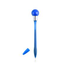 Vue Stylo Nicky de couleur bleu| Krokrodeal
