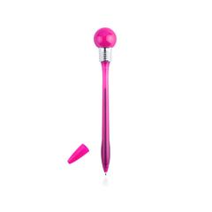 Vue Stylo Nicky de couleur rose| Krokrodeal
