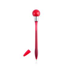 Vue Stylo Nicky de couleur rouge| Krokrodeal