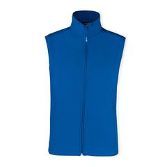 Vue Gilet Balmax de couleur bleu| Krokrodeal